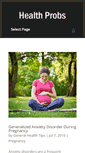 Mobile Screenshot of pregnancy.healthprobs.com