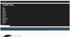 Desktop Screenshot of healthprobs.com